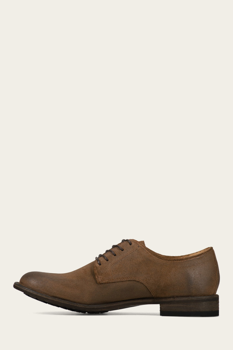 Tyler Flex Oxford - Bark - Inside