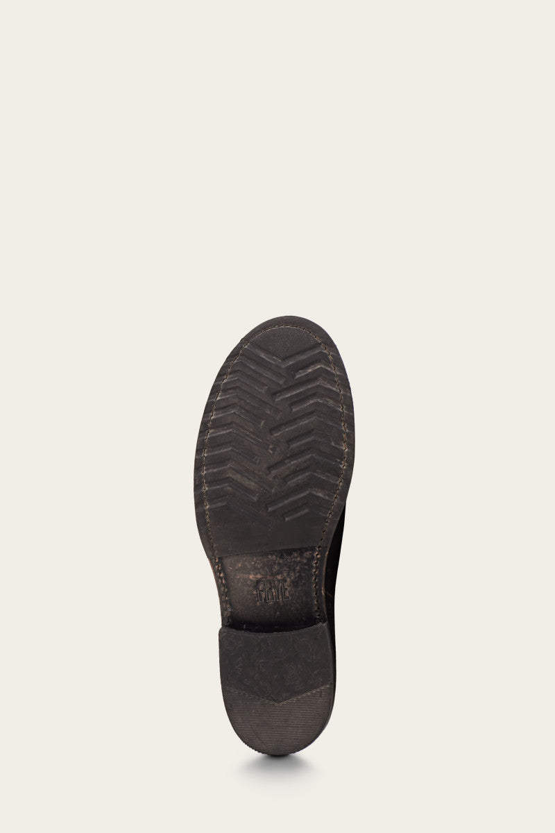 Veronica Inside Zip - Antiqued Black - Sole