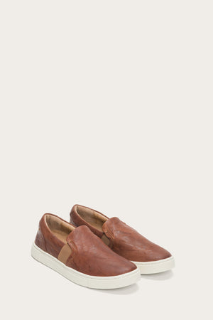 Frye ivy slip on sales cognac