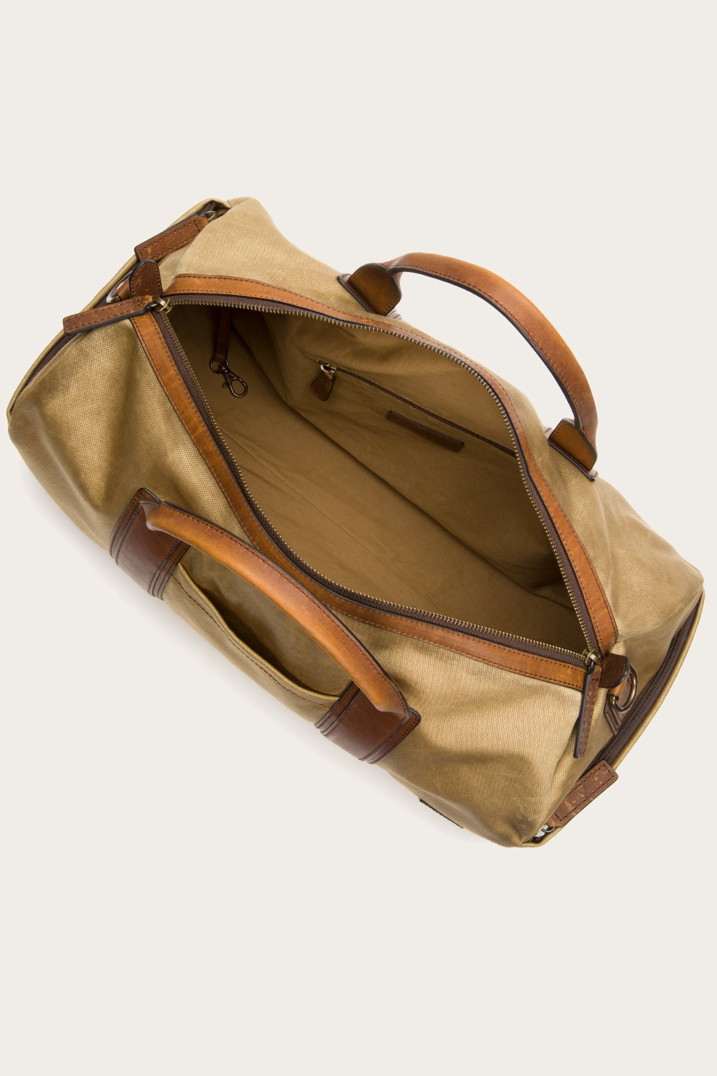 Frye leather duffle discount bag