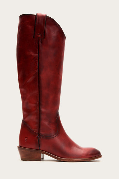 Frye red hot sale leather boots