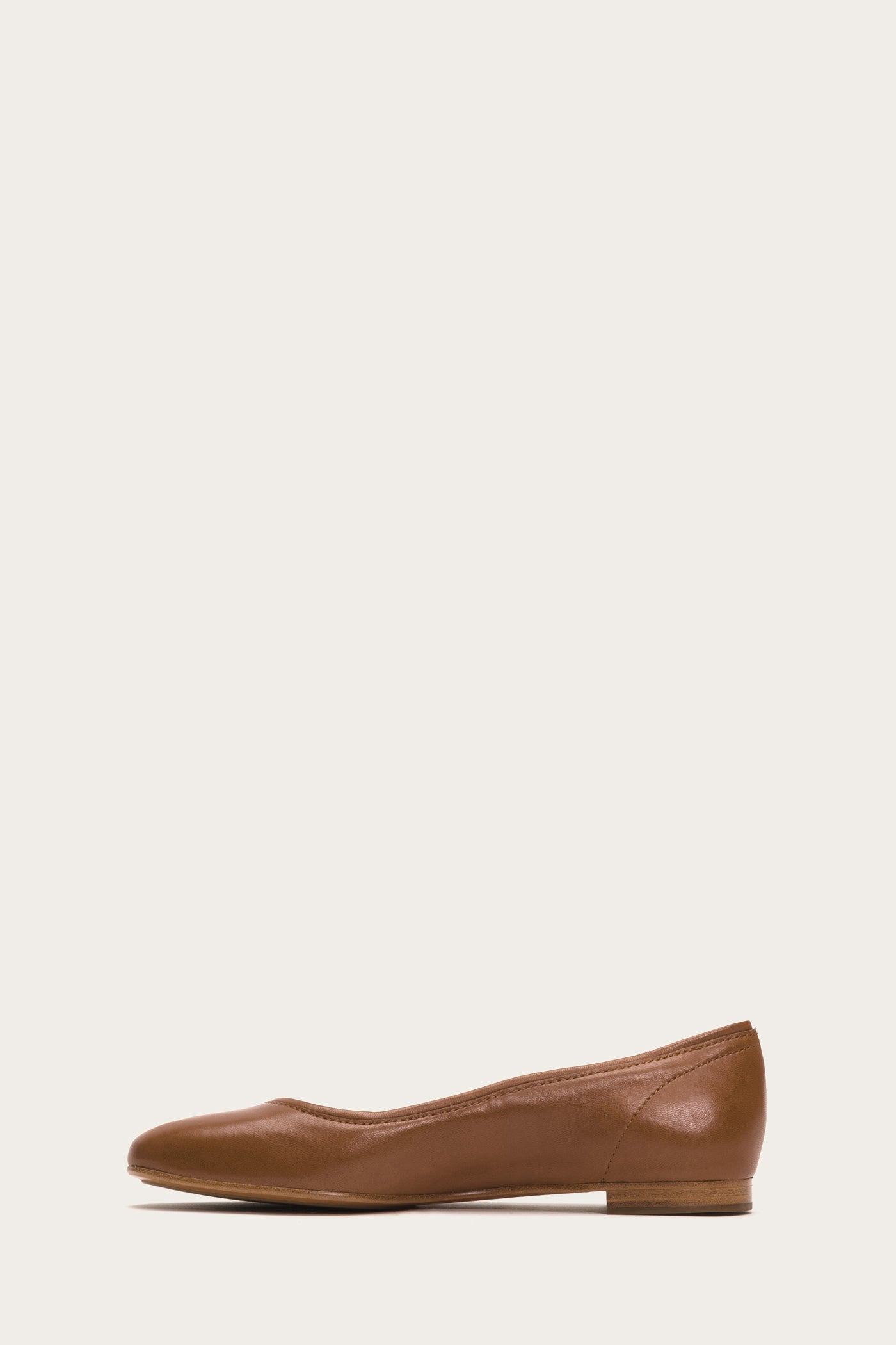 Cognac ballet flats hot sale