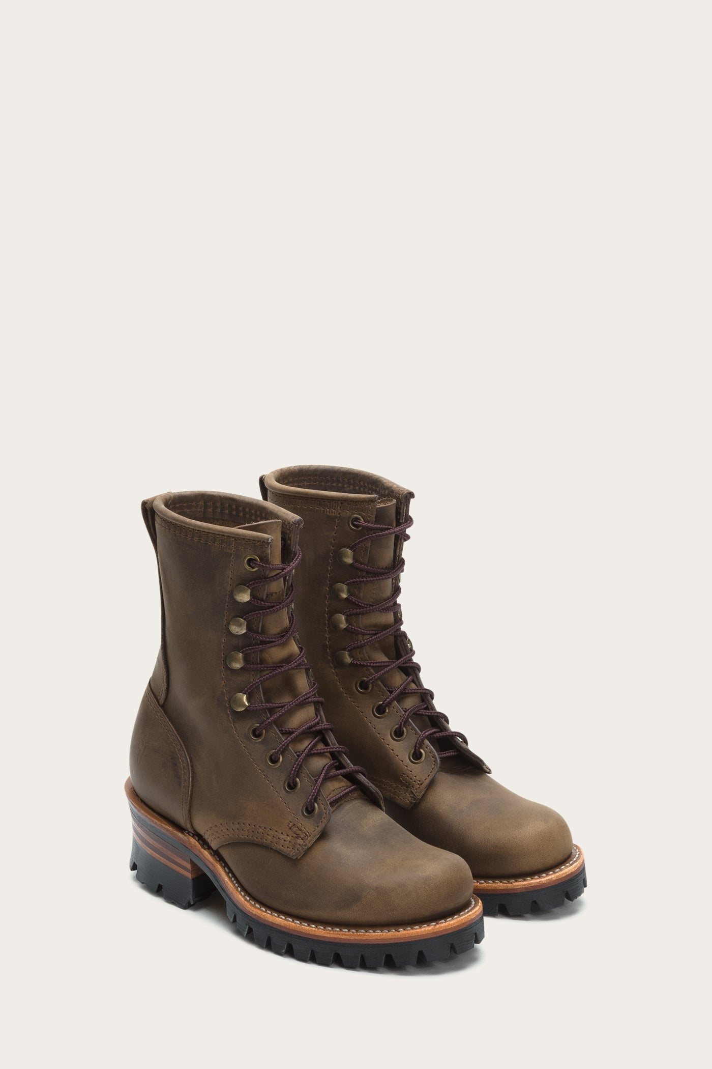 Frye women's hot sale logger boots